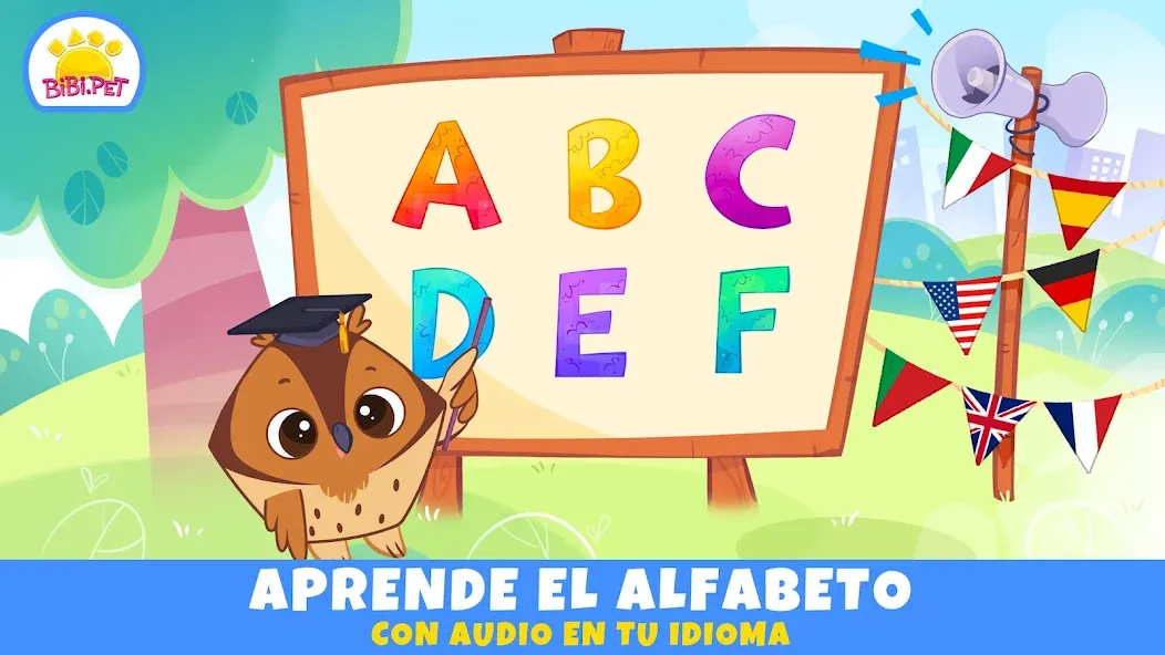ABC Alfabeto Juegos para Niños screenshot 1