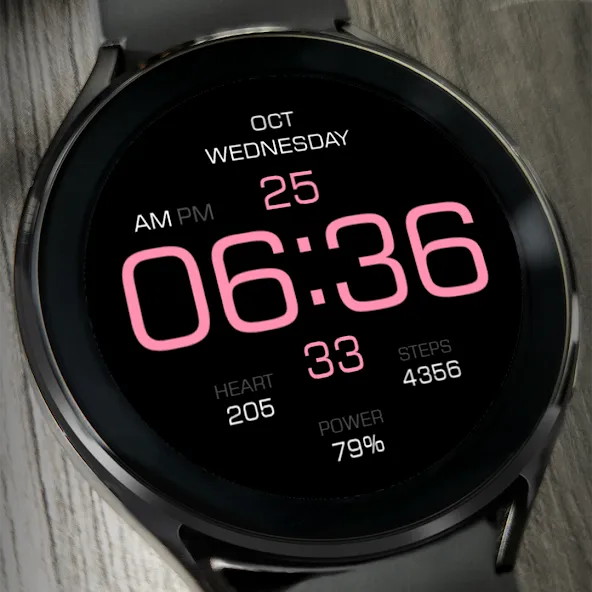 Key104 Digital Watch Face screenshot 3