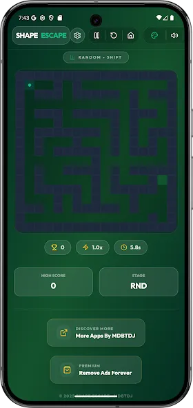 Shape Escape Maze Offline Play screenshot 3