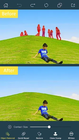 Photo Retouch-Editor de Fotos screenshot 3