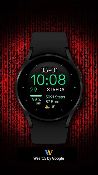 PW93 Digit Ease Watch Face screenshot 6