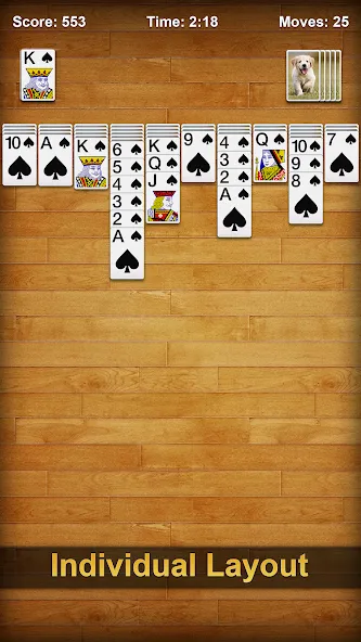 Spider Solitaire screenshot 3