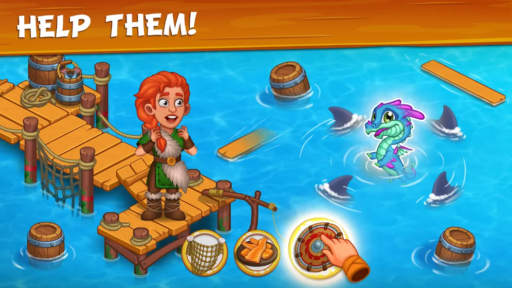Vikings and Dragon Island Farm screenshot 29