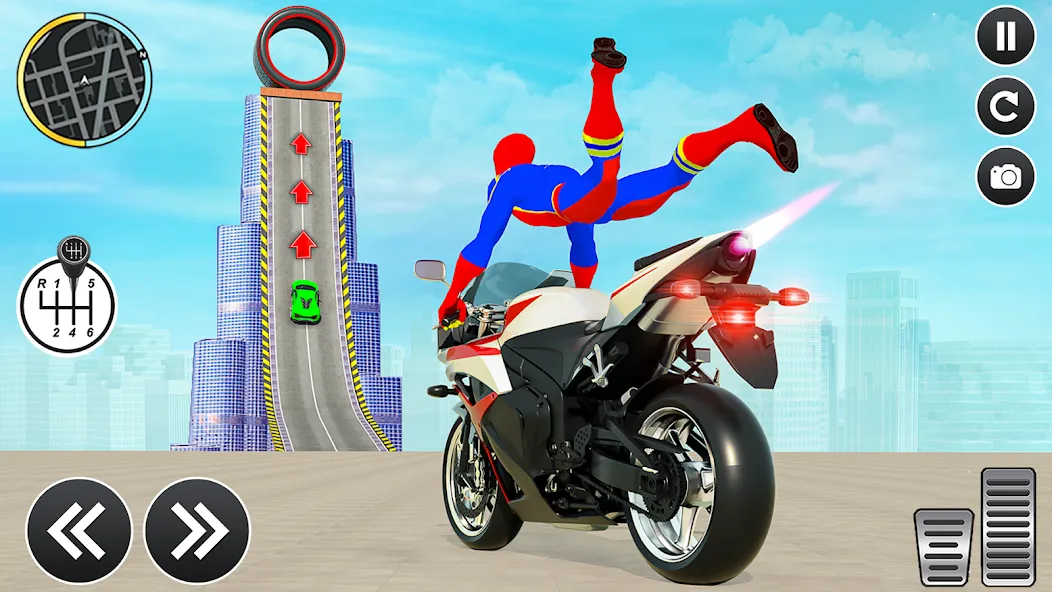 GT Mega Ramp Bike Stunt Game screenshot 4