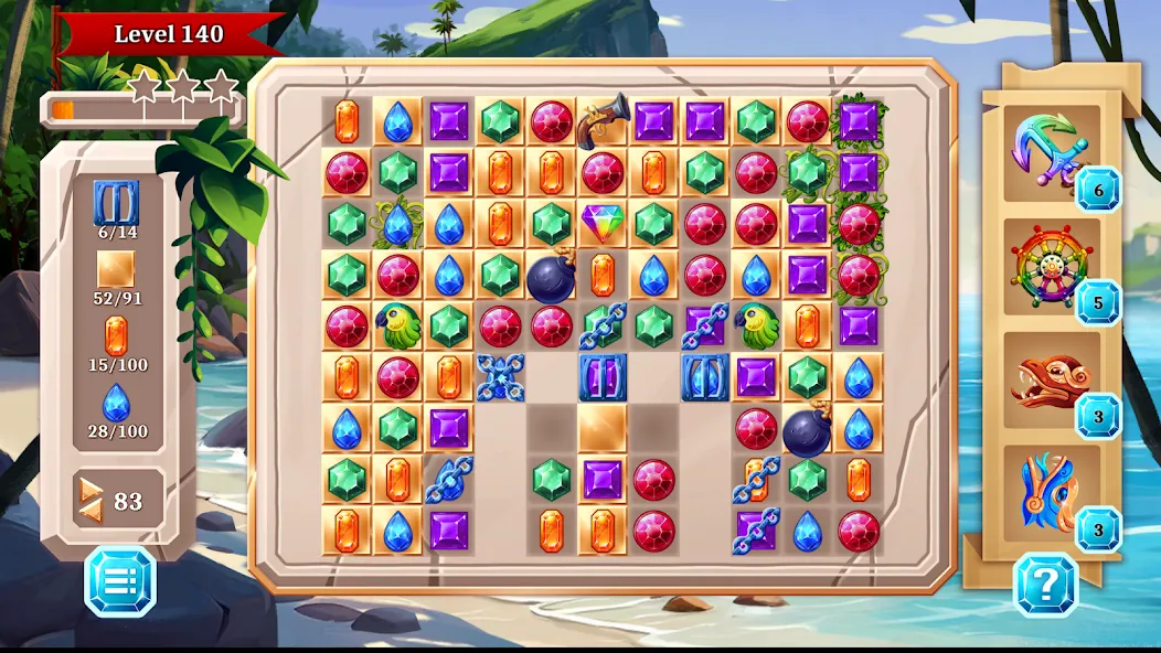 Jewel Quest Match 3 Adventure screenshot 7