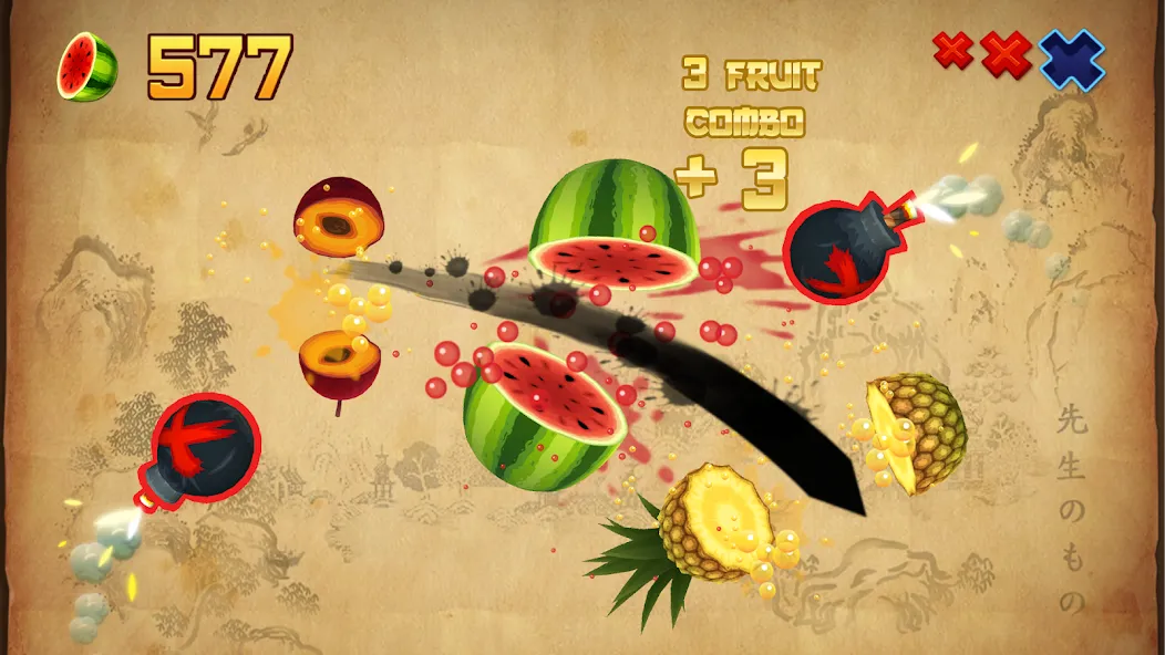 Fruit Ninja Classic screenshot 1