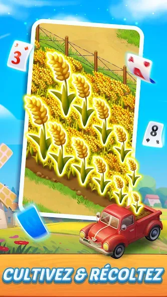 Solitaire : Tripeaks Fermière screenshot 5