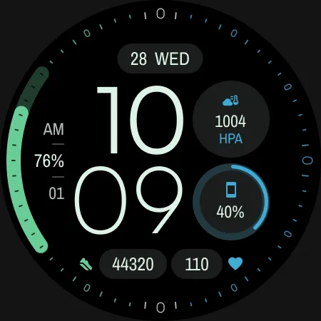 TKS 37 Orio Watch Face screenshot 14