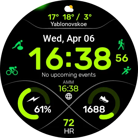 Chester Serenity watch face screenshot 25