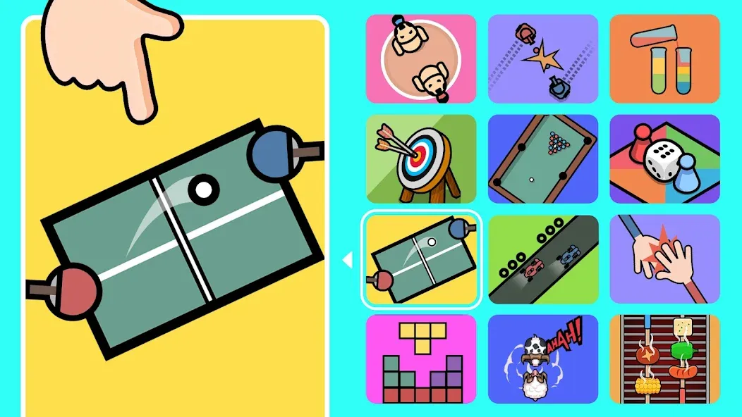 Tischtennis - 2 Player Games screenshot 1
