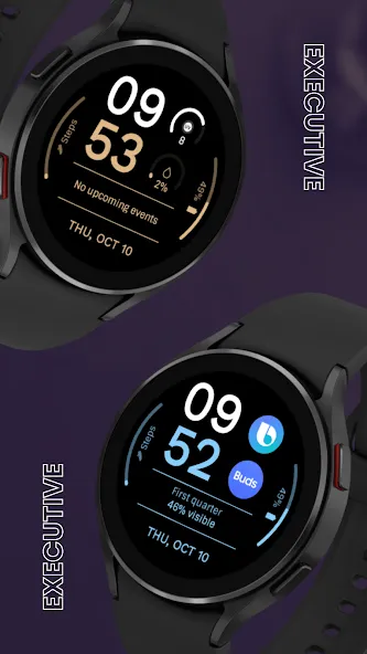 EXD102: Digital Watch Face screenshot 1