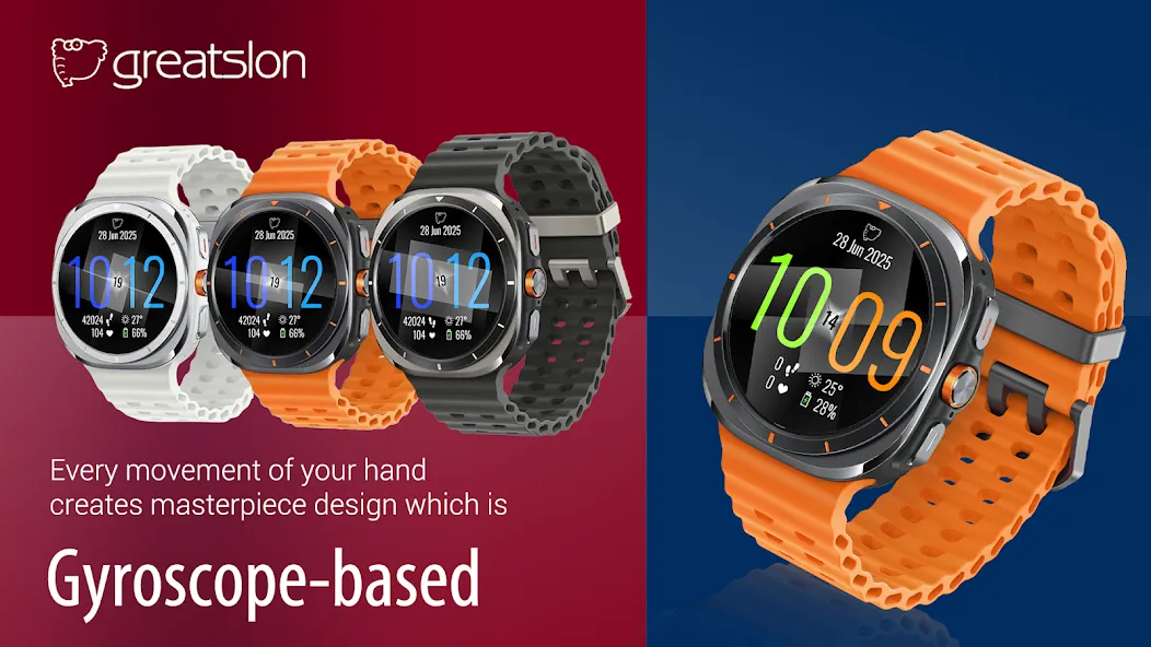 GS005 - Geometric Watch Face screenshot 7