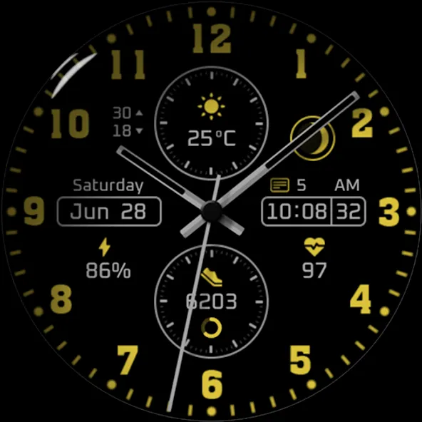 Watch face CNW-34 screenshot 29