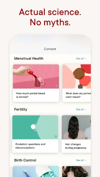 Clue Cycle & Period Tracker screenshot 8