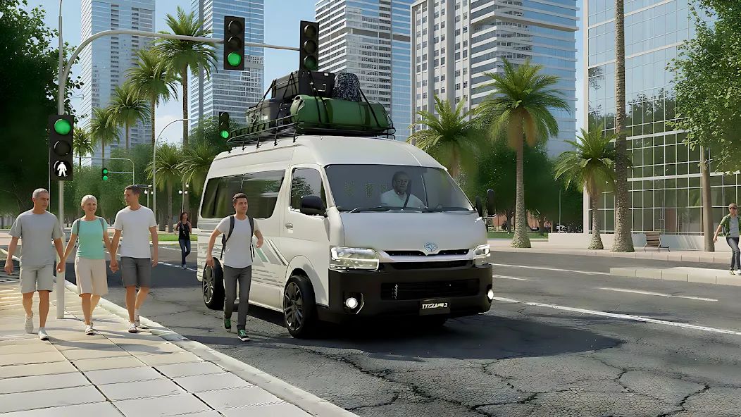 US Mini Bus Simulator Offline screenshot 1