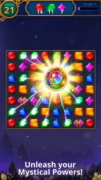 Jewels Magic: Mystery Match3 screenshot 2