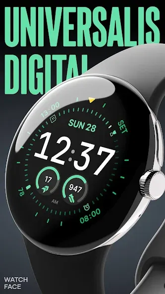 Universalis Digital Watch Face screenshot 5