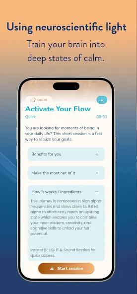 BE LIGHT: Calm & Focus Boost screenshot 6
