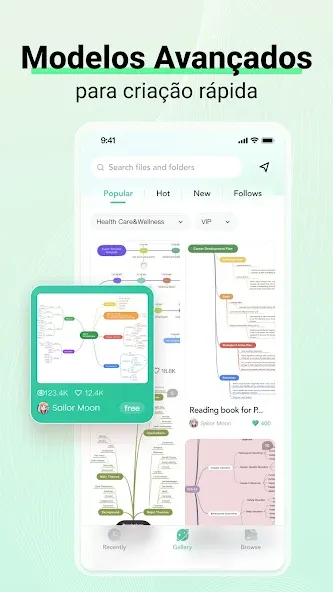 EdrawMind: mapas mentais de IA screenshot 2