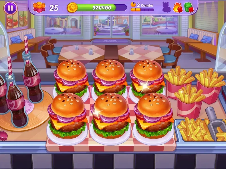 Cooking Crush - 玩烹饪游戏和时间管理游戏 screenshot 9