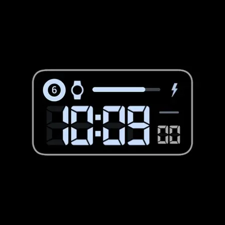 Retro Digital: Watch face screenshot 9