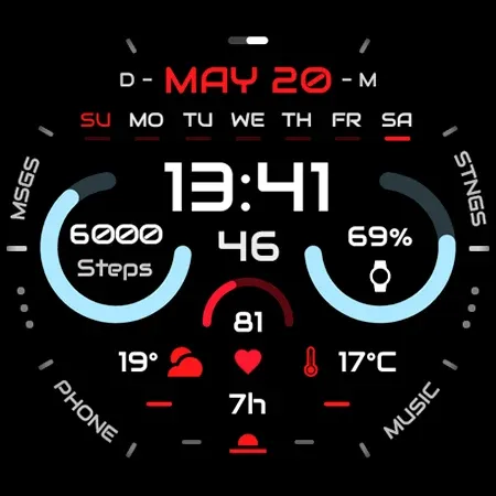 Engine Watch Face screenshot 8