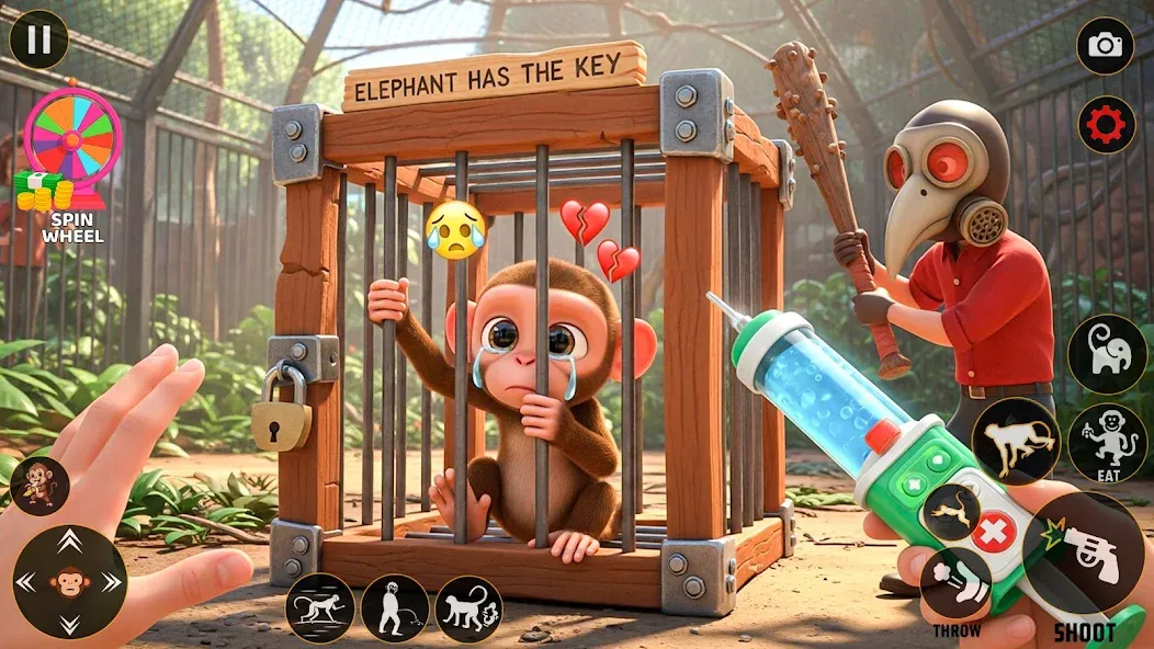 I Am Prankster Monkey Zoo screenshot 6