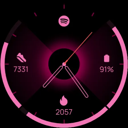 Analog watchface A5 screenshot 37