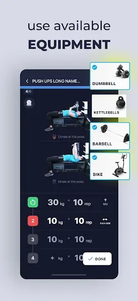 Treino de Academia - GYMDONE screenshot 12