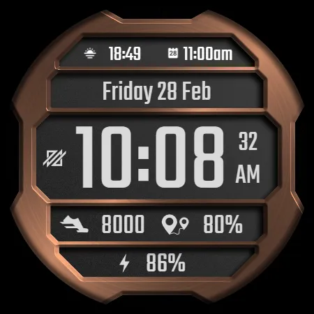 DADAM37: Modern Metal Dial screenshot 20
