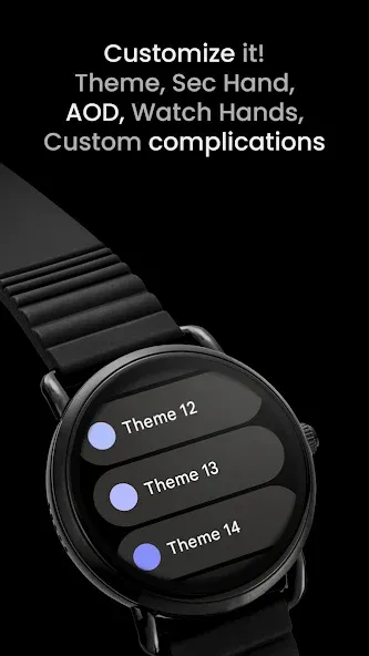 Simple Analog: Watch face screenshot 5