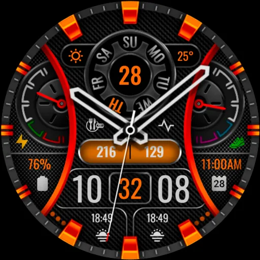 PT43 Hybrid Watch Face screenshot 27