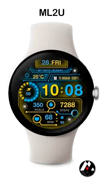 ML2U 217 Watch Face screenshot 1