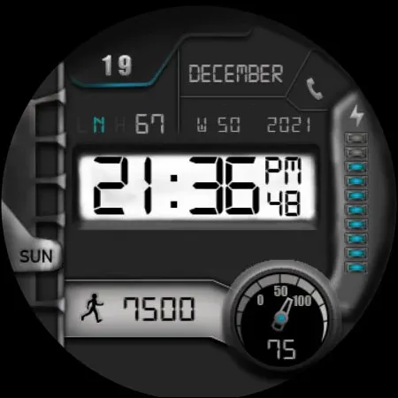 W-Design WOS052 - Watch Face screenshot 2