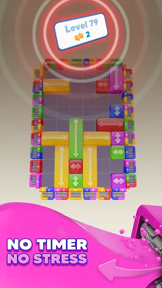 Color Blocks 3D: Slide Puzzle screenshot 1