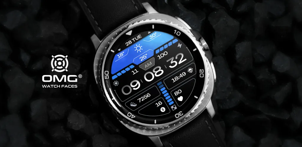 OMG 448 Weather Fitness Watch screenshot 1