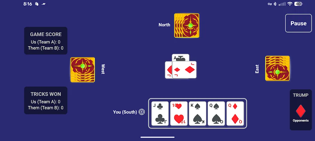 Just Euchre: Offline Card Game screenshot 6