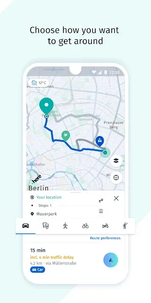 HERE WeGo: Maps & Navigation screenshot 4