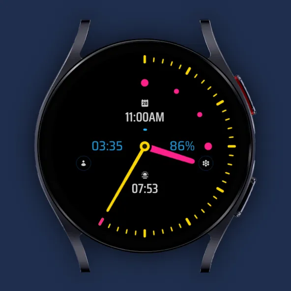SPRiNGING SPLoTCH watch face screenshot 6