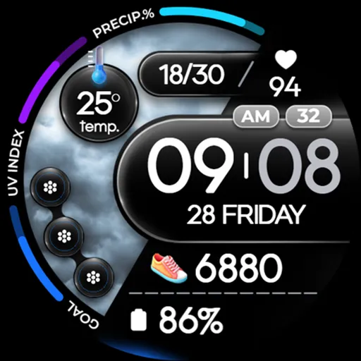 OMG 354 Weather Watch Face screenshot 29