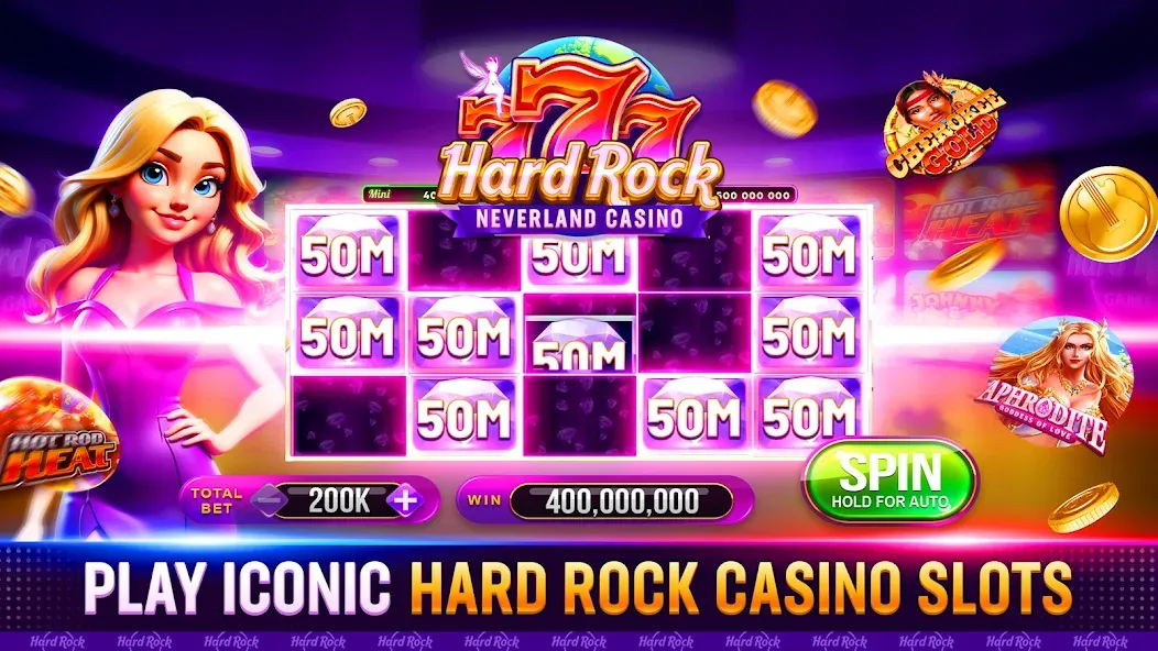 Hard Rock Neverland Casino screenshot 1