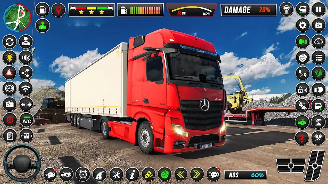 Euro Truck Drive Cargo Sim screenshot 1