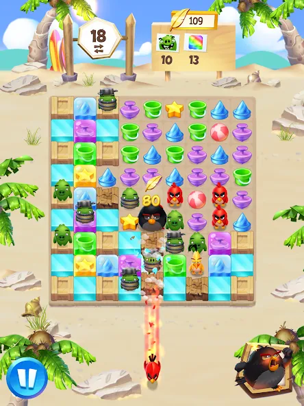 Angry Birds Match 3 screenshot 21