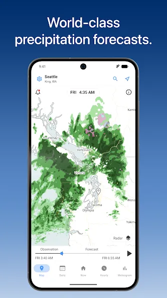Foreca Weather & Radar screenshot 1