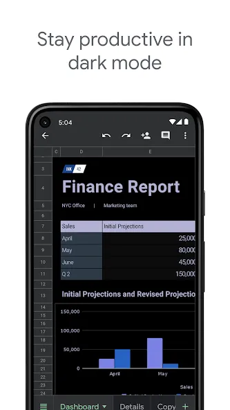 Google Sheets screenshot 4