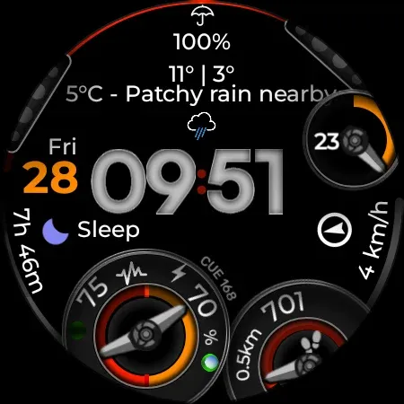Watch Face CUE168 screenshot 9