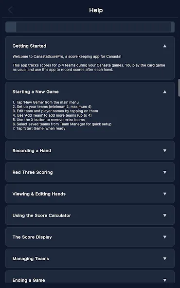 Canasta Score Pro - Ad Free screenshot 13