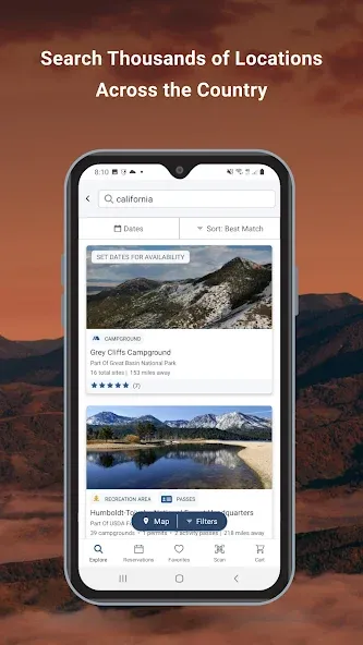 Recreation.gov screenshot 3