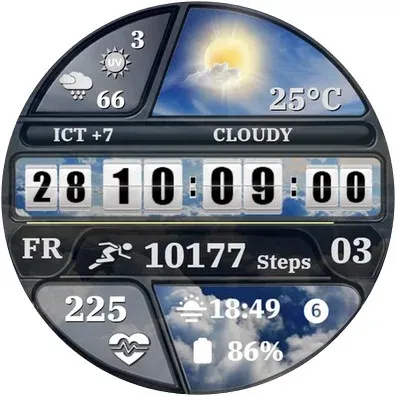 N-SPORT742 SuperDial Weather screenshot 10