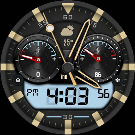 Pars Elektra Hybrid Watch Face screenshot 30